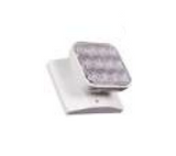 Westgate Lighting EL-RH1 Indoor Single LED Square Remote Head, 120-277V , White Finish