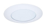 ELCO Lighting EL112W 6 Inch Albalite Lens with Reflector Trim White Finish