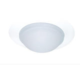 ELCO Lighting EL114SH 6 Inches Shower Trim with Diffused Dome Lens and Reflector White Finish