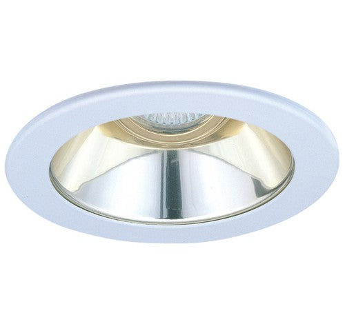 ELCO Lighting EL1421DG 4" Adjustable Reflector with Die-cast Ring Trim Gold with White Ring
