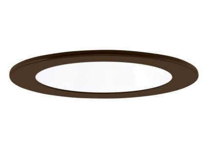 ELCO Lighting EL1421WBZ 4 Inches Adjustable Reflector Trim White with Bronze Ring Finish