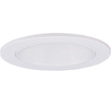 ELCO Lighting EL1424W 4" Adjustable Wall Wash Baffle Trim White