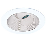 ELCO Lighting EL1431W 4" Adjustable Spot Baffle Trim White