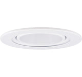 ELCO Lighting EL1433W 4" Gimbal Ring with Baffle Trim White
