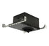 ELCO Lighting EL1499AJICEA black 4" low voltage housing with steel hanger bars, designed for new construction ceilings.