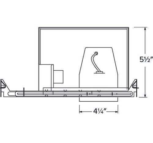 ELCO Lighting EL1499AJICEA 12W 4" Low Voltage New Construction IC Airtight R-60 Foam Insulation Housing
