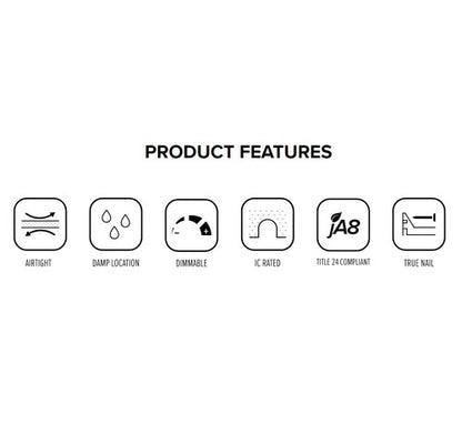 ELCO Lighting EL1499IC20A 20W 4" Low Voltage Airtight IC Housing