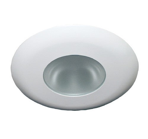ELCO Lighting EL1512W 6" Shower Trim with Diffused Lens White