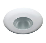 ELCO Lighting EL1512W 6" Shower Trim with Diffused Lens White