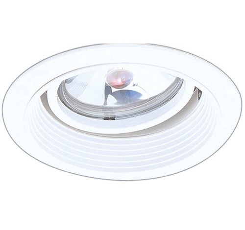 ELCO Lighting EL1575W 6" Baffle with Adjustable Gimbal Ring Trim White