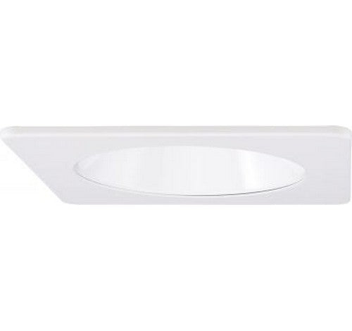 ELCO Lighting EL2322W 3" Die-Cast Square Adjustable Wall Wash Reflector Trim White