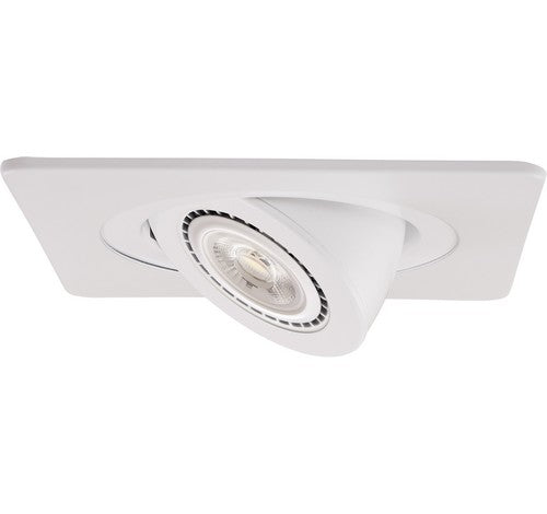 ELCO Lighting EL2388W 3" Die-Cast Adjustable Square Trim White