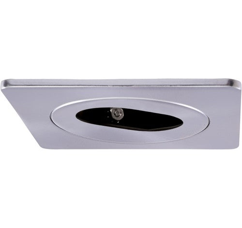 ELCO Lighting EL2420N 4" Square Adjustable Slot Rotatable Aperture Trim Nickel