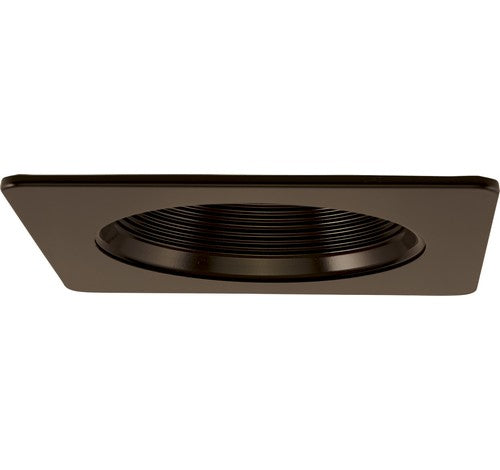 ELCO Lighting EL2493BZ 4" Square Phenolic Baffle Trim All Bronze