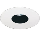 ELCO Lighting EL2521B 6" Reflector Cone Trim Black with White Ring