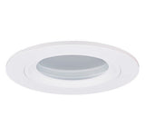 ELCO Lighting EL2612W 3 Inch Die-Cast Shower Trim with Frosted Glass Lens