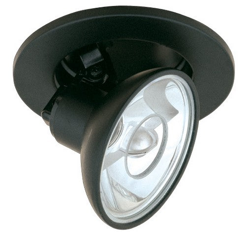 ELCO Lighting EL2666B 3" Die-Cast Fully Retractable Pull Down Trim Black