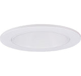 ELCO Lighting EL2693W 3" Die-Cast Adjustable Baffle Trim All White