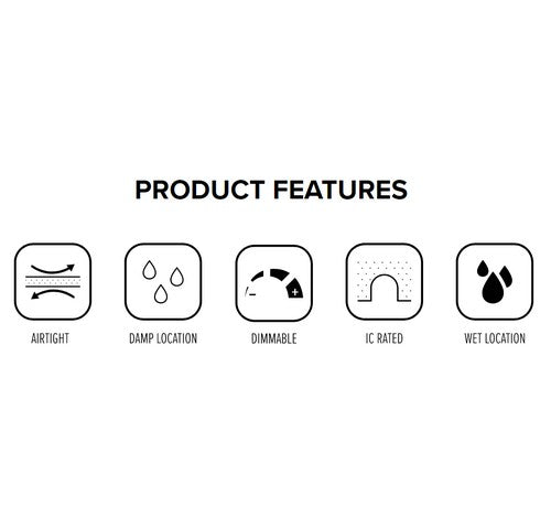 ELCO Lighting EL2699LDRICA 12W 3 Inch Remodel Housing