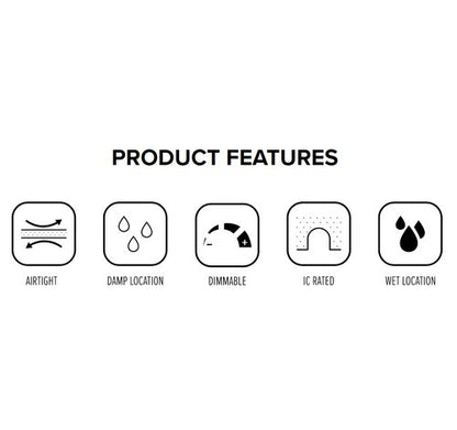 ELCO Lighting EL2699LDRICA 12W 3 Inch Remodel Housing