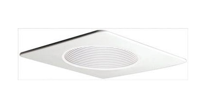 ELCO Lighting EL2993BB 4 Inch Square Trim Phenolic Baffle All Black Finish