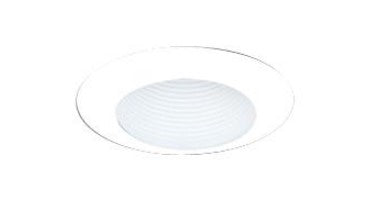 ELCO Lighting EL304W 6 Inches Wide Flange Baffle Trim All White Finish