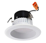 ELCO Lighting EL31227W 9W 3 Inch Round LED Reflector Insert Recessed Lighting Trim White Finish 2700K