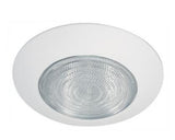 ELCO Lighting EL313SH 6 Inches Shower Trim with Fresnel Lens and Cone Reflector White Finish