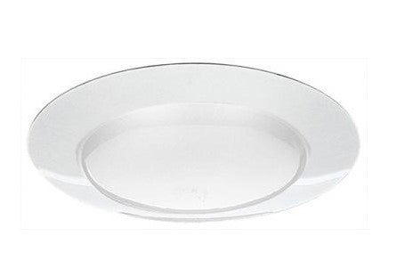 ELCO Lighting EL40W 6 Inch Open Trim with Coil Springs White Finish