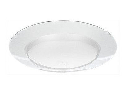 ELCO Lighting EL40C 6 Inch Open Trim with Coil Springs Clear Finish
