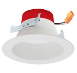 ELCO Lighting EL415CT5W Contemporary White LED 5-Color Temperature Recessed Lighting Reflector Insert
