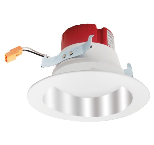 ELCO Lighting EL41727C 12W 4 Inch Round High Lumen LED Reflector Insert Chrome with White Ring Finish 2700K 1000 lm