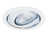 ELCO Lighting EL419WW 6 Inches Regressed Eyeball with Reflector Trim All White Finish