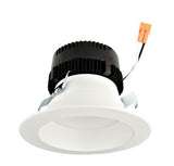 ELCO Lighting EL427CT5W LED 4 Inch Round Reflector Insert with 5-CCT Switch & 3-Lumen Switch White Finish