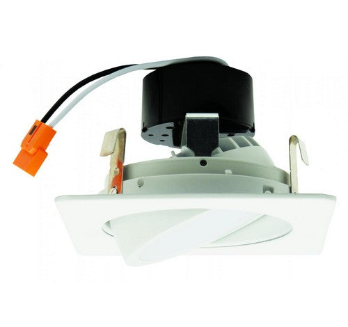 ELCO Lighting EL446 9W 4 Inch LED Square Adjustable Gimbal Insert 2700K - 3000K - BuyRite Electric