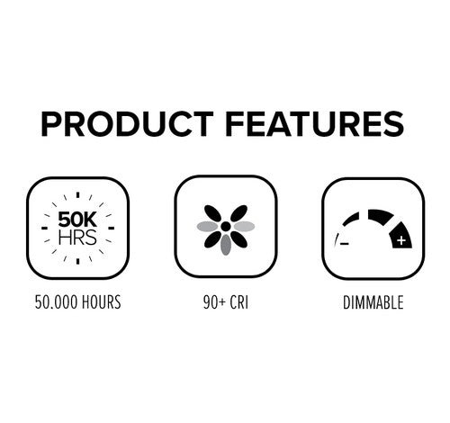 ELCO Lighting EL47627BZ 18W 6 Inch Round LED Adjustable Phenolic Baffle with PAR38 Gimbal Insert Bronze Finish 2700K 1200lm