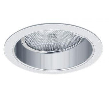 ELCO Lighting EL477W 6 Inch Adjustable Phenolic Reflector with Gimbal Trim All White Finish