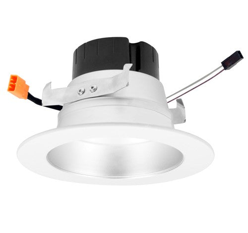 ELCO Lighting EL49530DHW 12W 4 Inch 0-10V LED Inserts Hazel with White Ring Finish 3000K