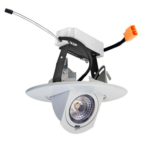ELCO Lighting EL497KKDXX 12.6W 4 Inch 0-10V Round Adjustable LED Insert 2700K - 3000K - BuyRite Electric