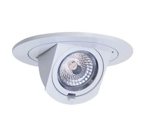 ELCO Lighting EL49727DXW 12.6W 4 Inch 0-10V Round Adjustable LED Insert White Finish 2700K