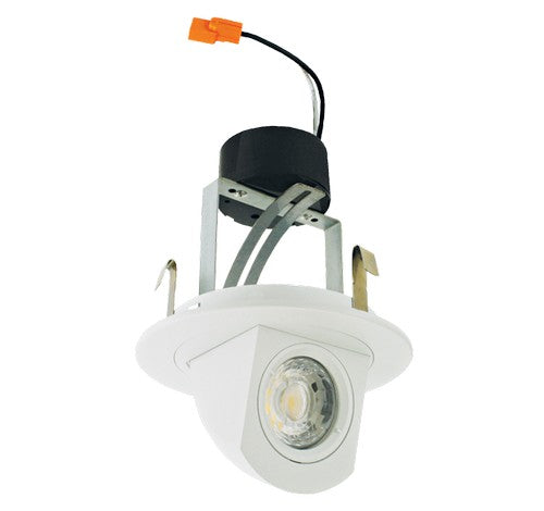 ELCO Lighting EL497KKW2 4 Inch Round LED Adjustable Pull-Down Insert (2nd Generation) - BuyRite Electric