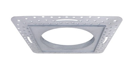 ELCO Lighting EL4FMS Pex 4 Inches Square Flush Mount Trim Adaptor