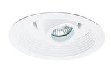 ELCO Lighting EL510W 6 Inch Adjustable Spot Trim With Baffle All White Finish