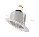 ELCO Lighting EL51227C 15W 5 Inch Sloped Ceiling LED Reflector Inserts 2700K, 1050lm Clear with White Ring