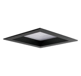ELCO Lighting EL5324B 5" LED Replacement Baffle Trim with Frosted Lens Black