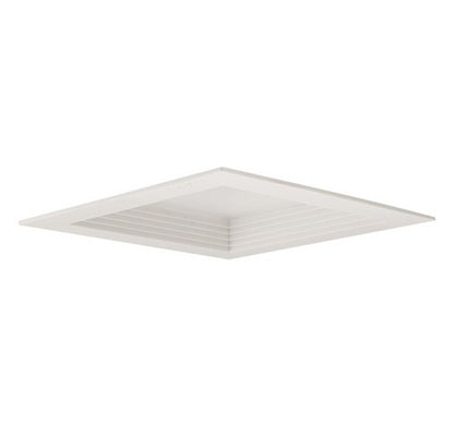 ELCO Lighting EL5324W 5" LED Replacement Baffle Trim with Frosted Lens White