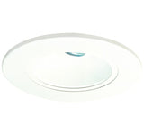 ELCO Lighting EL5411W 5" Shower Trim with Adjustable Reflector and Clear Lens All White