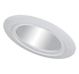 ELCO Lighting EL561W 5" Sloped Reflector with Adjustable Gimbal Ring Trim White