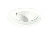 ELCO Lighting EL5698W 5 Inches Regressed Adjustable Eyeball with Baffle Trim All White Finish