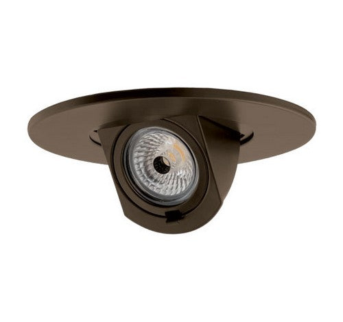 ELCO Lighting EL59727BZ 12.6W 5 Inch Round LED Adjustable Pull-Down Insert Bronze Finish 2700K